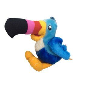 Vintage Kellogg's Toucan Sam 1996 Plush Fruit Loops Bird
